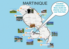 Studio de charme VUE MER 2 personnes ENTIEREMENT RENOVÉ